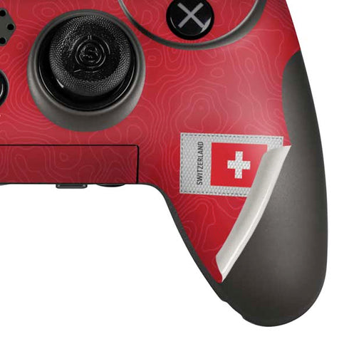 Switzerland Soccer Flag PlayStation Scuf Vantage 2 Controller Skin